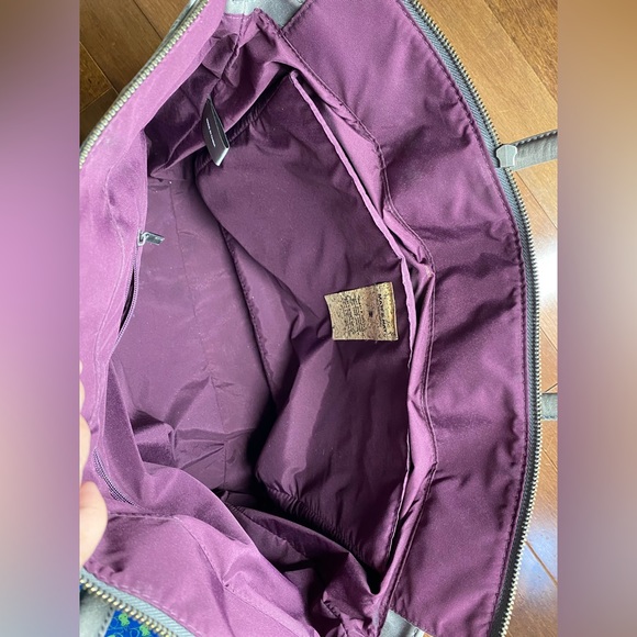 Matt & Nat Laptop Bag Vegan Purse Grey Large - Picture 3 of 16